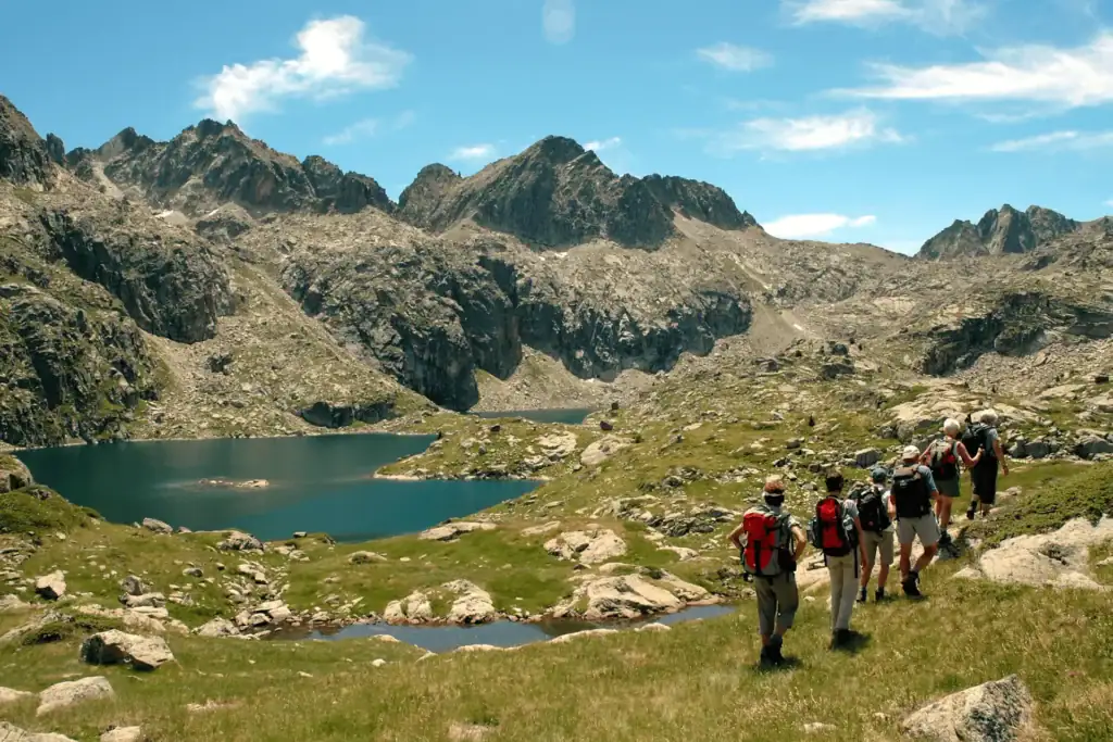 voyageurs réalisant un trek de 2 jours dans le canyon de Colca