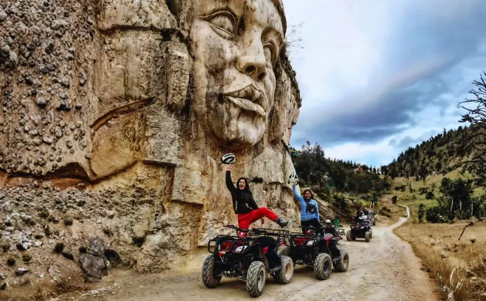 tour cuatrimotos morada de los dioses