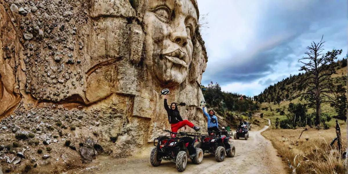 tour cuatrimotos morada de los dioses